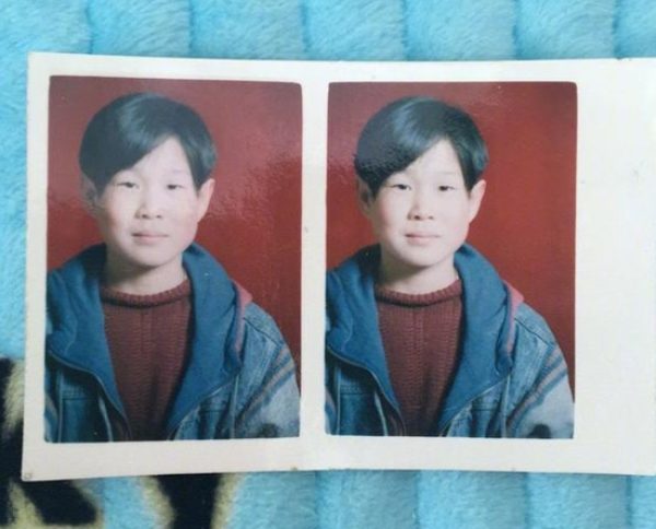 11月12日晚,小沈阳晒16岁证件照并称:找到了一张证件照片,那年的我16
