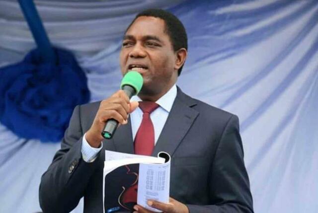 赞比亚总统希奇莱马敦促本国公民接种新冠疫苗