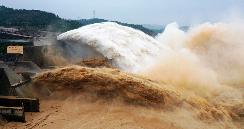 河南洛陽：小浪底水庫創歷史最高水位記錄