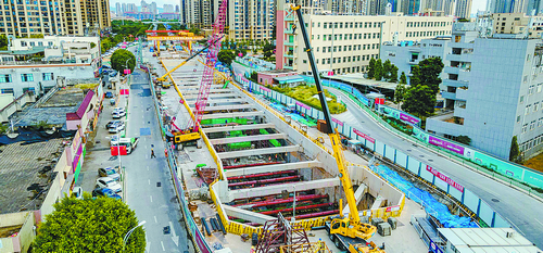廈門地鐵工程22個在建項目快速推進 確保如期完成全年目標