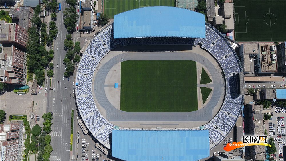 石家庄：蓝天白云霸屏 城市“颜值”爆表