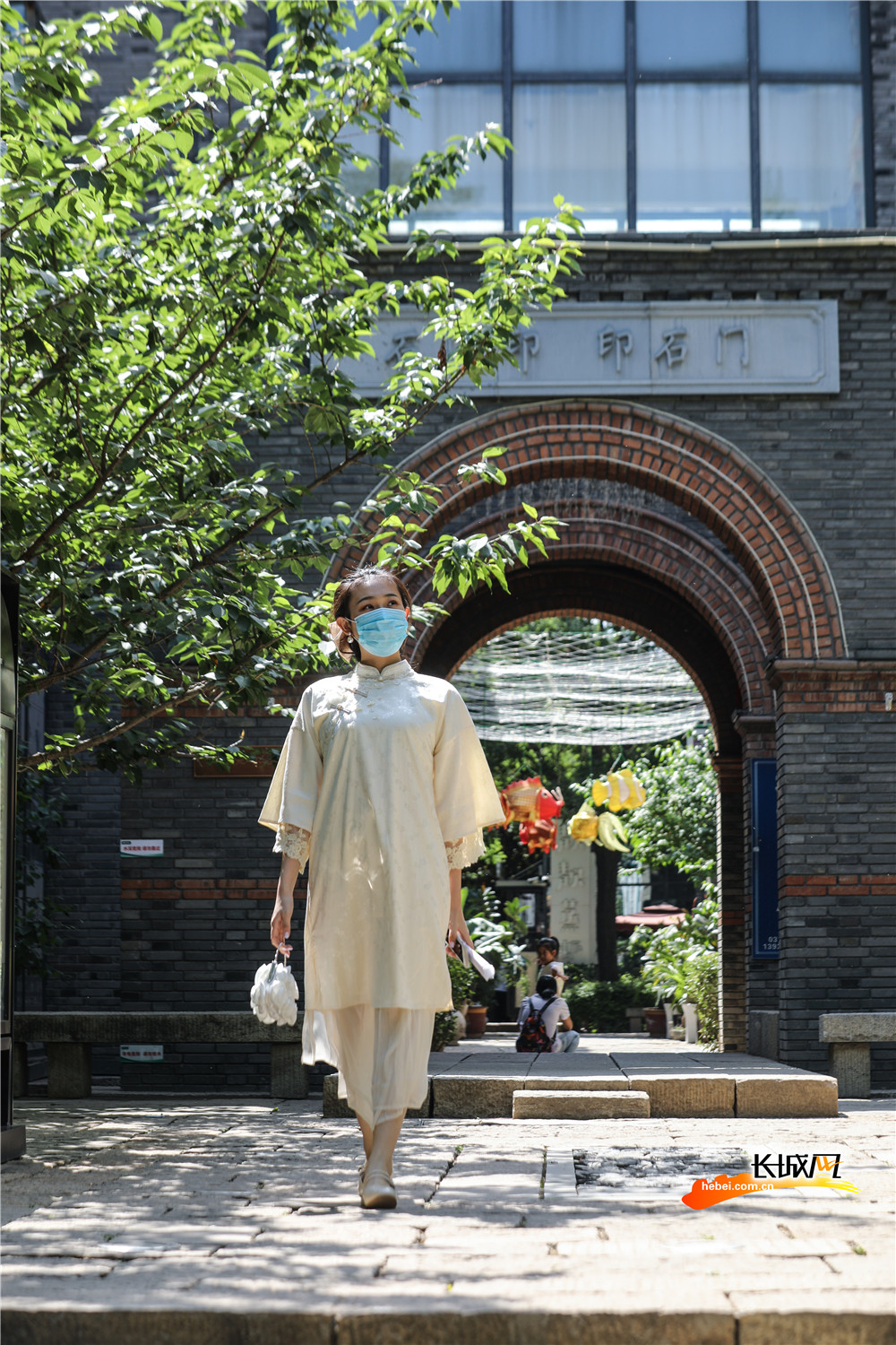 石家庄：蓝天白云霸屏 城市“颜值”爆表