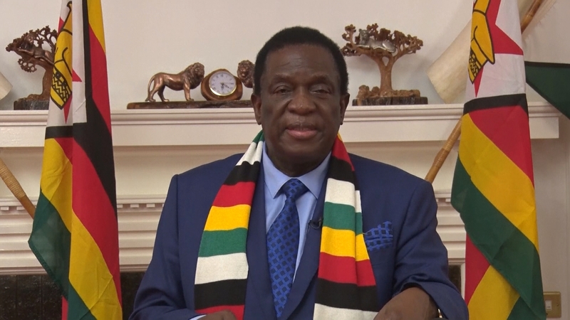 Jam’iyya mai mulkin Zimbabwe ta lamincewa Mnangagwa ya yi takarar shugabancin kasa a zaben 2023_fororder_211101-Zimbabwe.A1