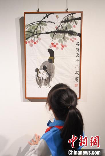 超百幅少儿书画作品杭州展出：童心童眼绘就共富风景