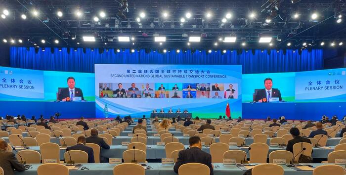 제2회 유엔 세계 지속가능 교통대회 참여 각측, 글로벌 빈곤해소 공동 추진_fororder_JIAOTONG-1