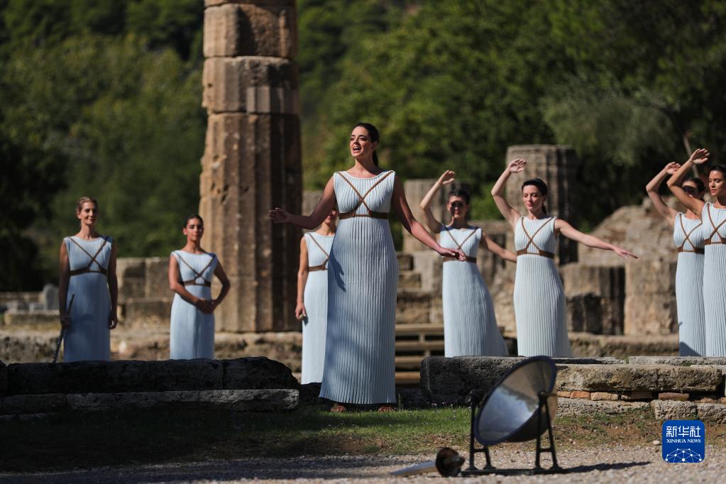 北京冬奥会火种在希腊成功点燃