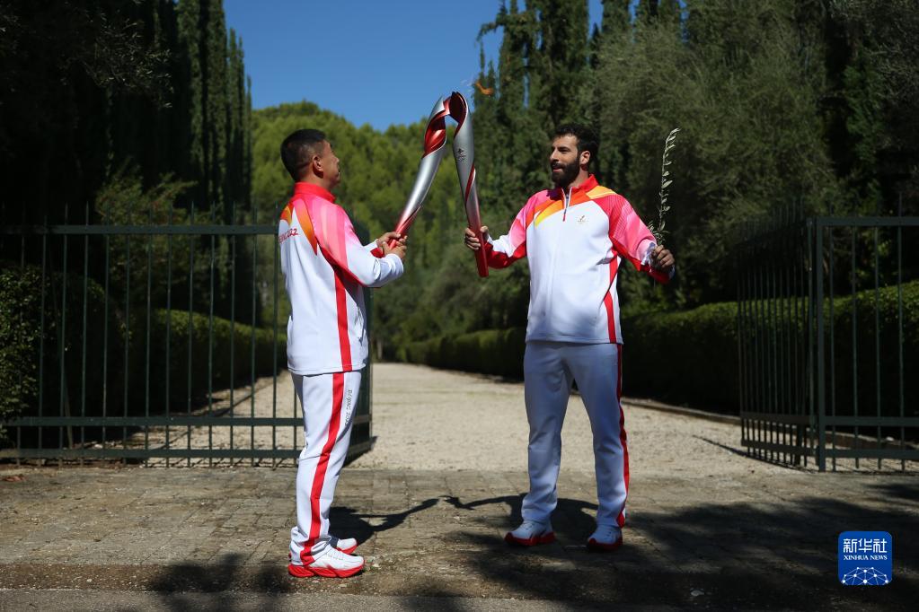 北京冬奥会火种在希腊成功点燃