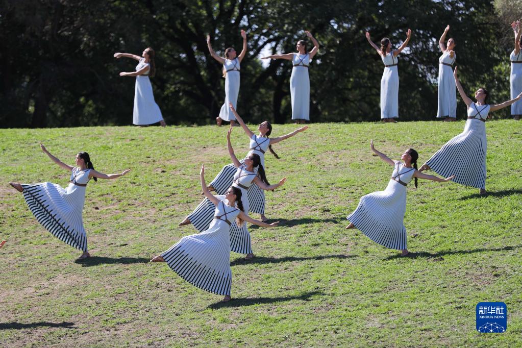 北京冬奥会火种在希腊成功点燃