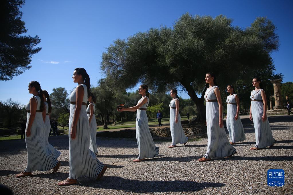 北京冬奥会火种在希腊成功点燃