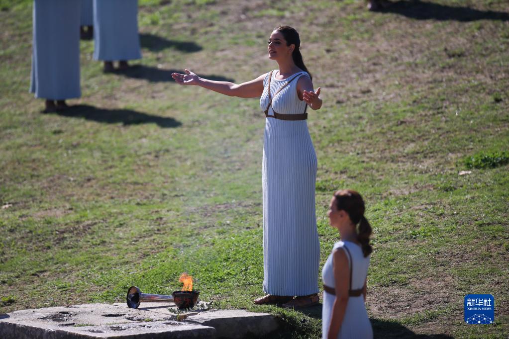 北京冬奥会火种在希腊成功点燃