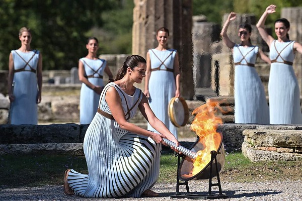 Olympic flame para sa 2020 Winter Olympic Games, sinindihan sa Greece_fororder_20211019flame600