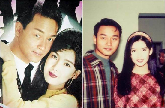 周慧敏晒与张国荣罕见旧照 发文缅怀好友(图)