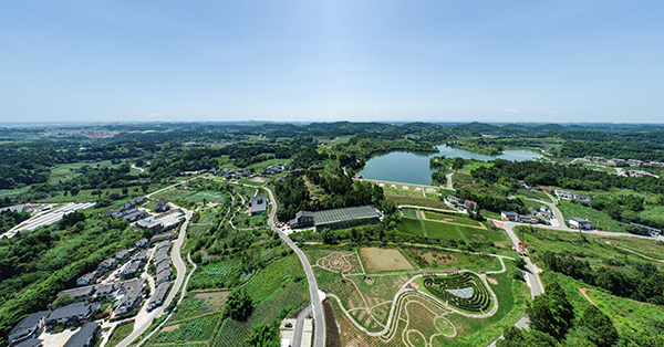 简阳市：加快打造山水公园城市示范区_fororder_荷桥村