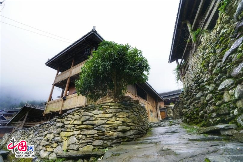 城步大寨村景美人少 真正原生態的侗族村寨