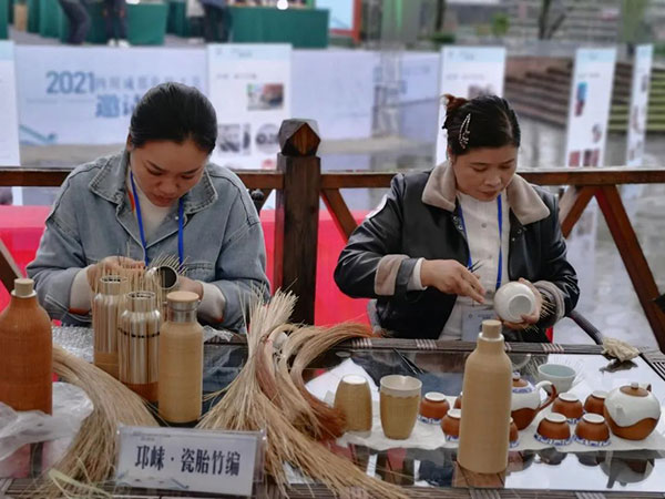 2021 Sichuan Chengdu Traditional Craft (Bamboo Weaving) Invitational Tournament Held in Qionglai City_fororder_2