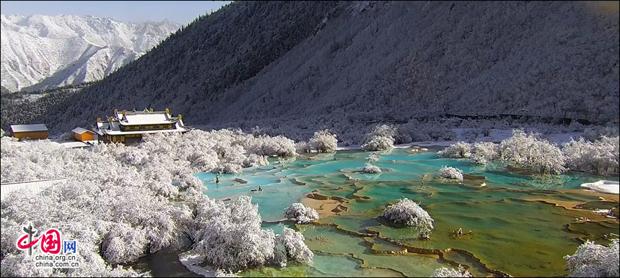 醉美之冬 漫游在黄龙的冰雪童话仙境