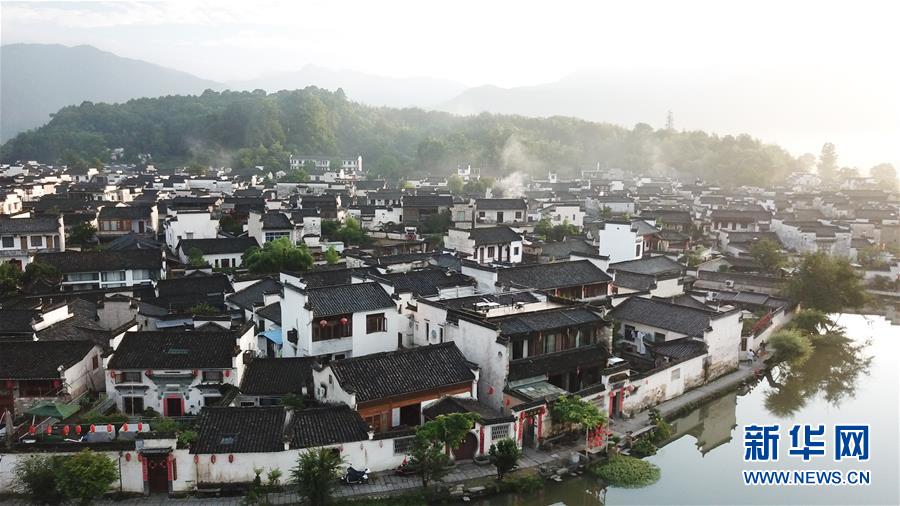 晨之皖南 景色迷人