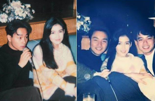 周慧敏晒与张国荣旧照 缅怀故友表达哀思