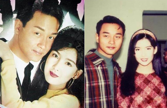 周慧敏晒与张国荣旧照 缅怀故友表达哀思