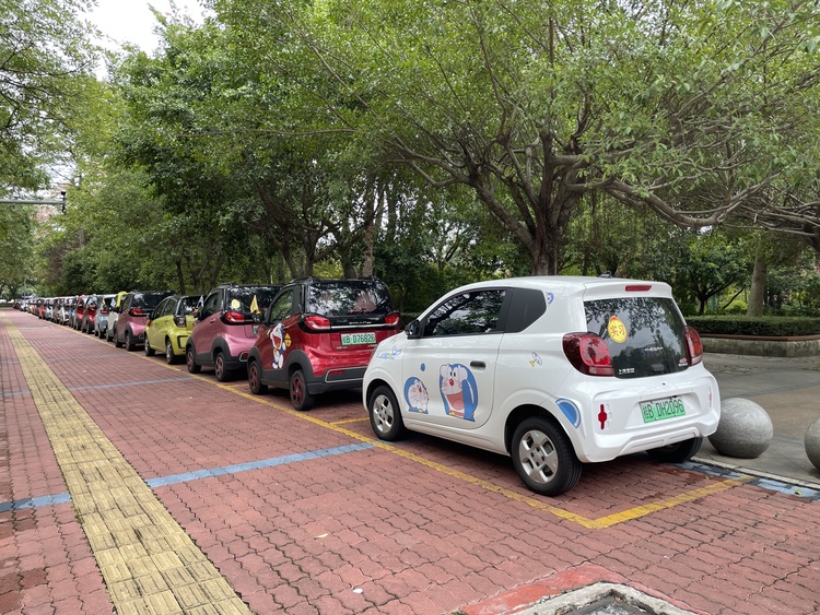 “人民代步车”改变市民出行习惯 柳州乘用车电动化率全国第一