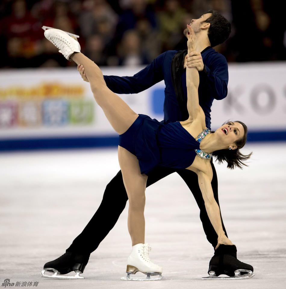 花滑世锦赛隋文静/韩聪摘银 花滑世锦赛隋文静/韩聪摘银