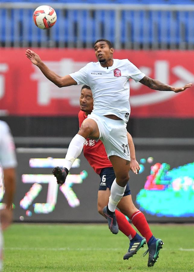 足球——中甲：陕西大秦之水胜新疆雪豹纳欢