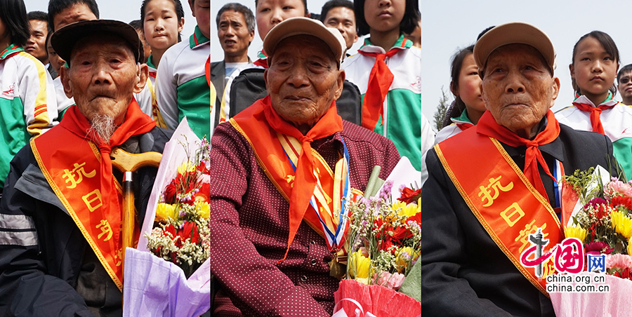 三位九旬常平阻击战参战老兵，清明故地凭吊战友