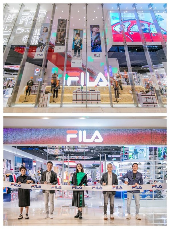 FILA斐乐全球第二家全新概念店入驻成都IFS