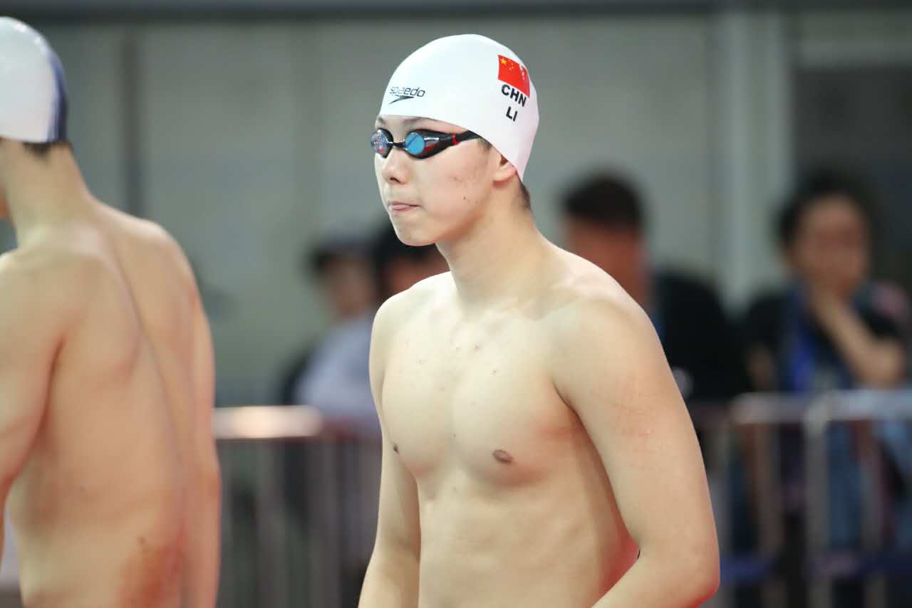 游泳冠军赛:女子100蝶陈欣怡力压陆滢夺冠