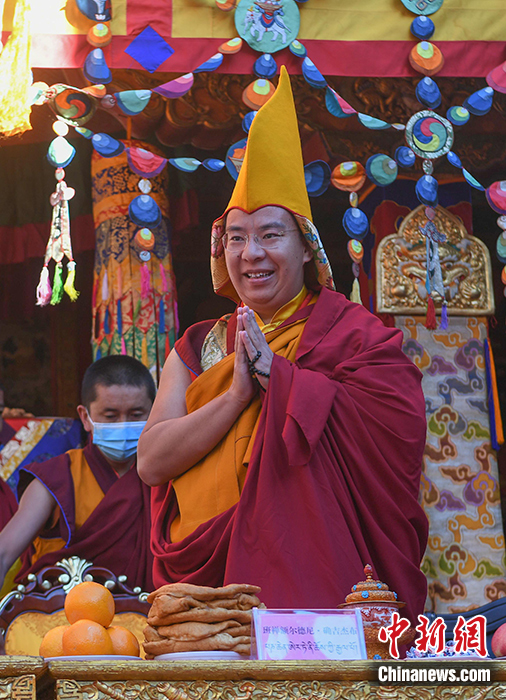 班禅：将全身心奉献于“爱国爱教、护国利民”的宏伟事业