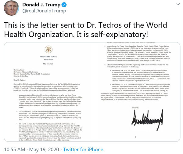 CMG Komentaryo: Paninisi sa WHO, dapat itigil ng mga pulitikong Amerikano