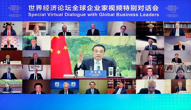 Waziri Mkuu wa China aahidi kwamba China itapanua zaidi ufunguaji mlango_fororder_李克强世界经济论坛