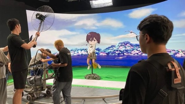 视爵光旭深黑系列惊艳亮相“好久不见，宫崎骏”活动拍摄现场