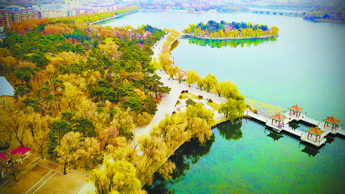 长春：南湖秋叶