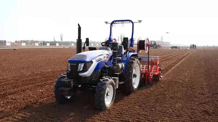 （原创）邢台宁晋县：智慧农机播种忙_fororder_3