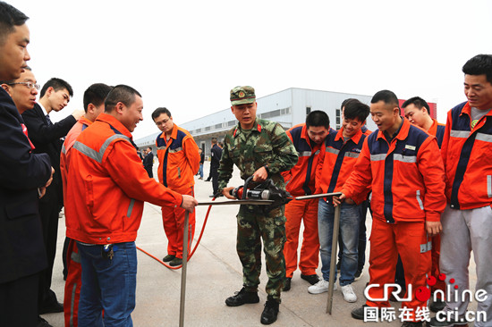 已过审【法制安全】重庆市国际物流园开展消防应急处置联合演练