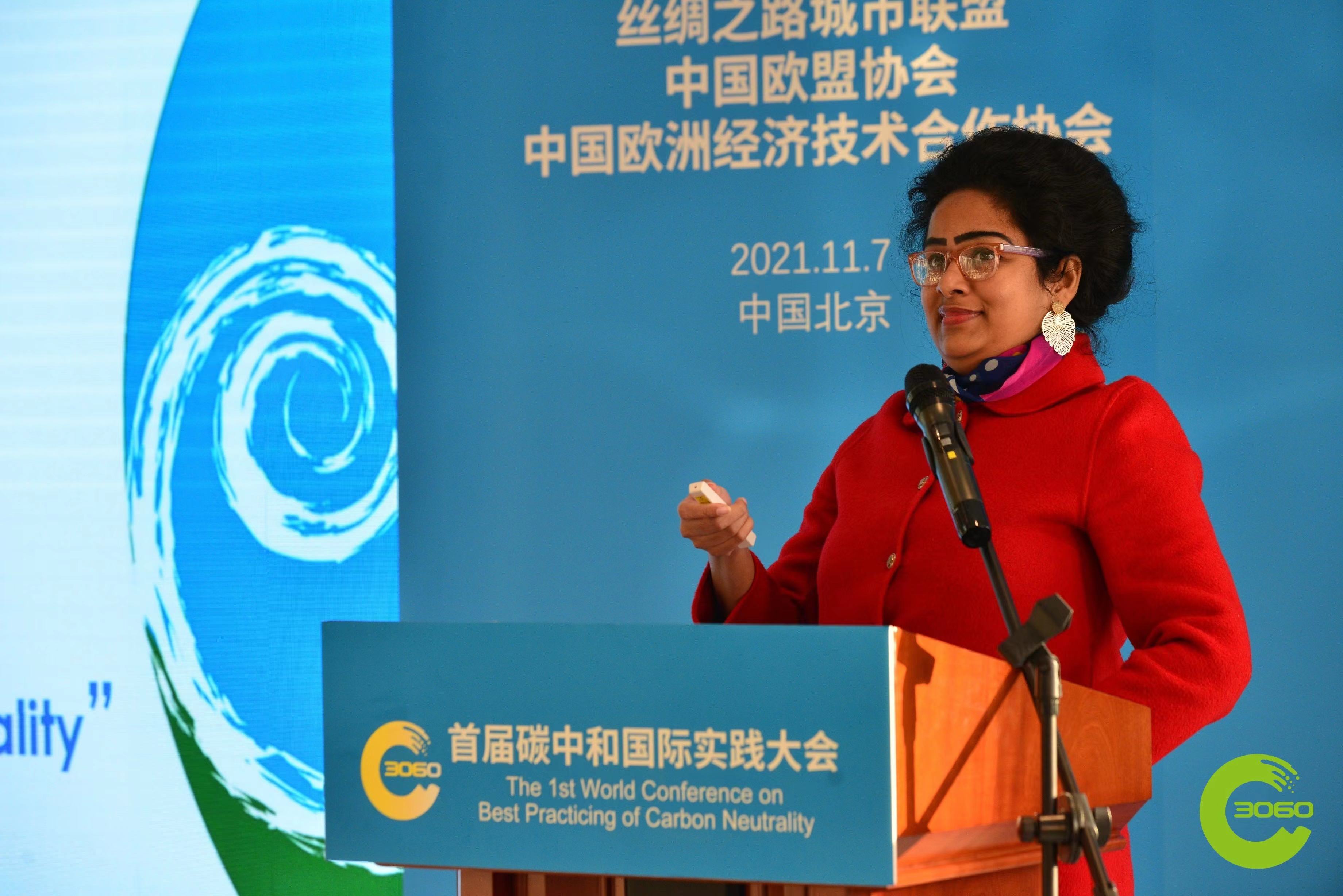 斯里兰卡驻华大使馆二秘 D.K. Sanju Rajika Dasanayake_fororder_WechatIMG1014