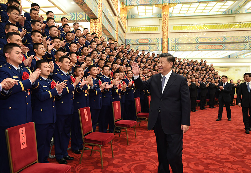 联播|党和人民的忠诚卫士!习近平对这支队伍寄予厚望