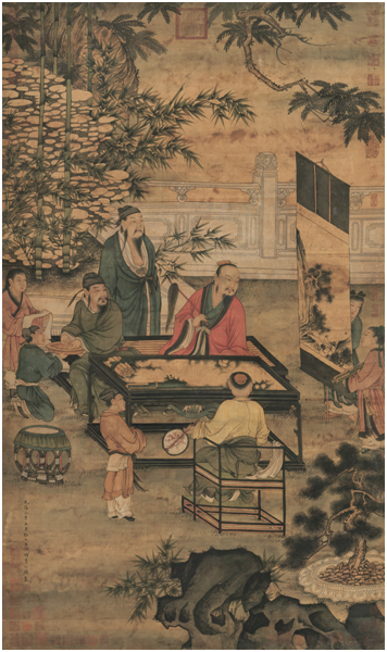 日本展商在进博会为中国古代书画寻觅收藏者_fororder_图片3