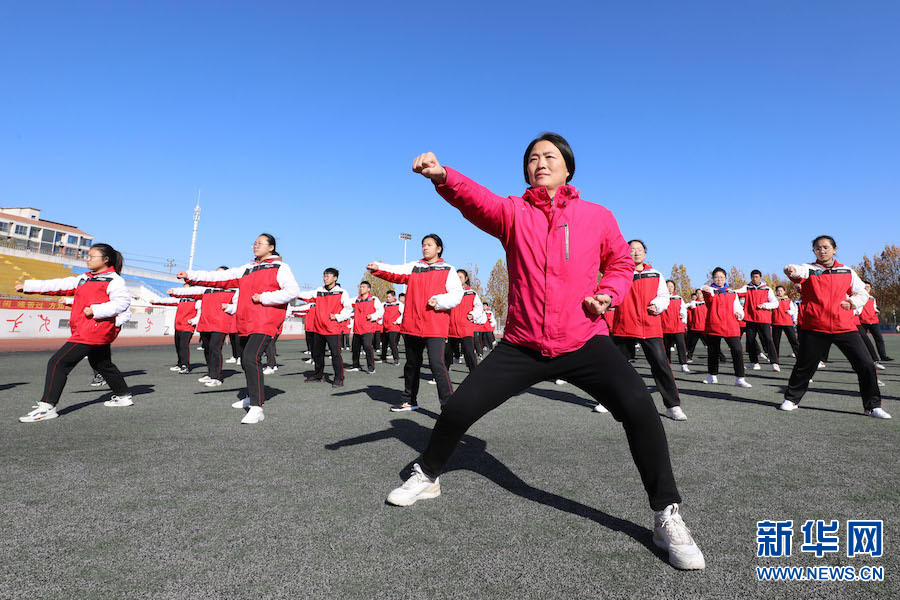 焦作溫縣：傳承國粹 “武”動校園