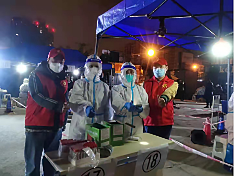 防疫有序｜成都高新区新北社区志愿者协助开展核酸检测工作_fororder_未标题-2