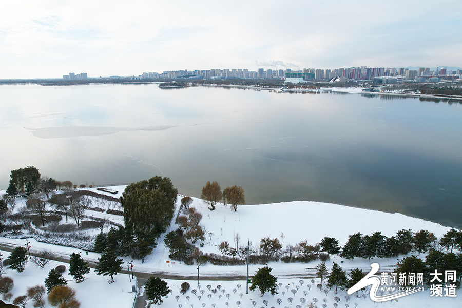 有一种美叫冬日的文瀛湖 湖面结冰宛如明镜_fororder_15