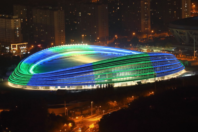 Beijing 2022 Winter Olympic Games: National Speed Skating Oval_fororder_ice ribbon 2