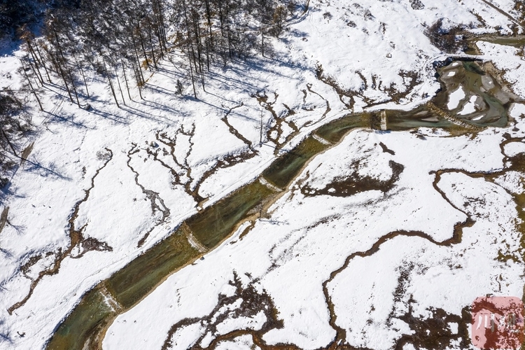 （中首）如诗如画！来看毕棚沟初冬雪景大片