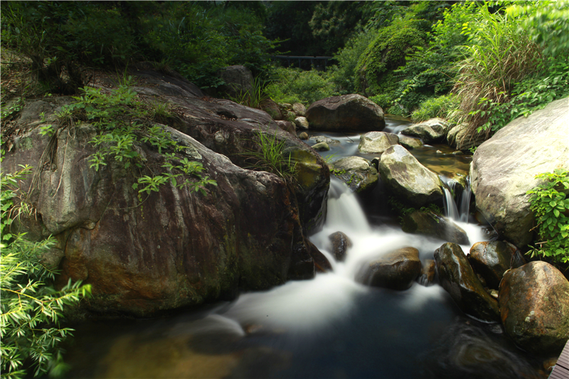 【湖北】【客戶稿件】麻城龜峰山景區迎避暑遊小高峰（組圖）