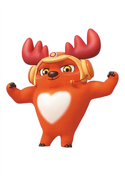 无敌鹿战队》海报 本文配图均由爱奇艺提供灿烂的阳光洒满美丽的森林