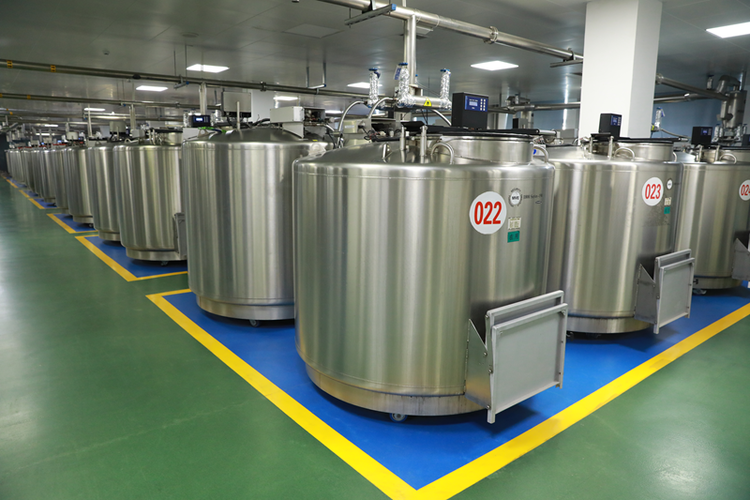 供图 山东省脐带血造血干细胞库目前,山东省脐血库已储存脐带血近70万