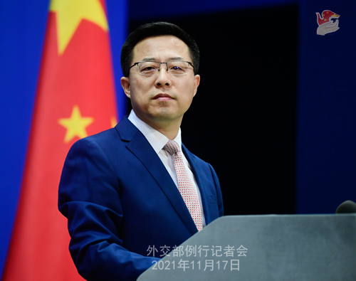 Tsina at Amerika narating ang tatlong komong palagay kaugnay ng bisa ng mga mamamahayag_fororder_01zhaolijian