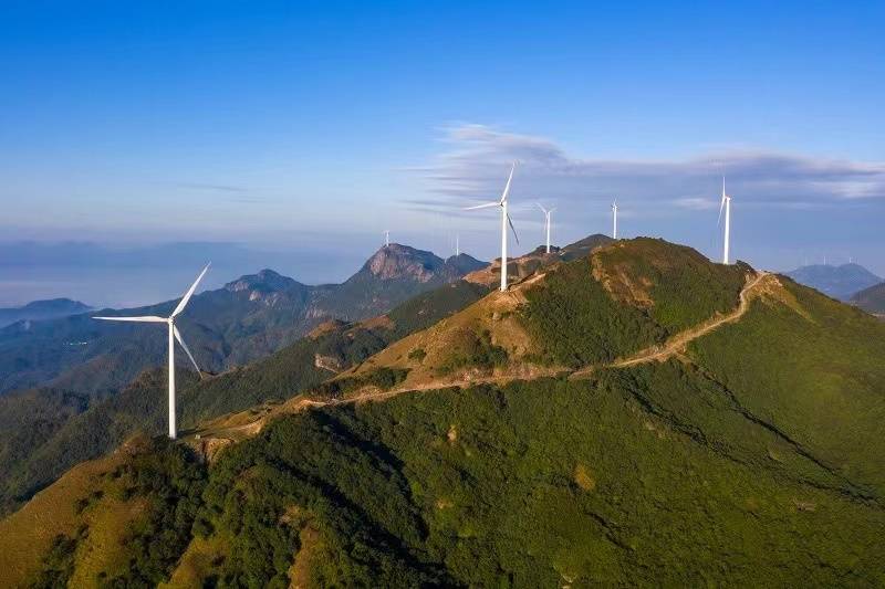 廣西容縣：風力發電助力綠色經濟