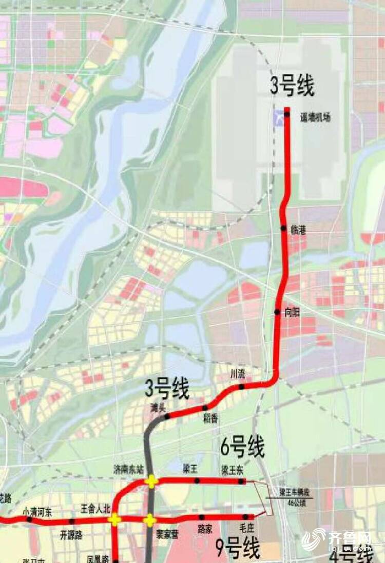济南地铁3号线二期工程首台盾构机始发 稻香站至滩头站地下区间预计明年6月贯通